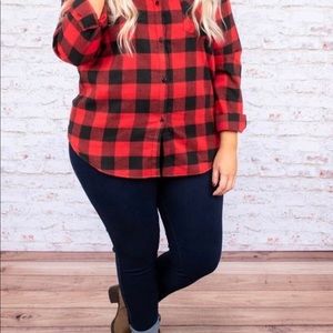 Merona Buffalo Check Flannel Shirt